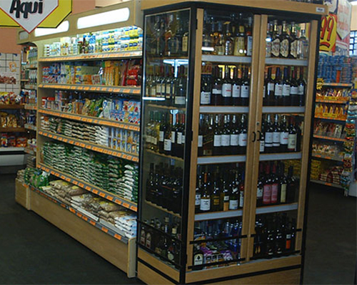Balcão vitrine expositor